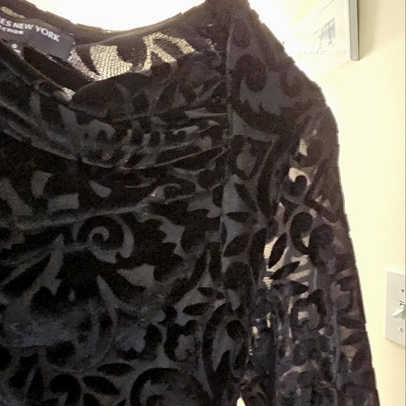 Jones New York Velvet Knit Top - Picture 3 of 8